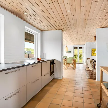 Flot Hus Med Stratag Taet Pa Vesterhavet Sj117